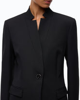 Einreihige Jacke im Slim Fit - Schwarz | Pinko