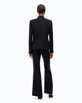 Einreihige Jacke im Slim Fit - Schwarz | Pinko