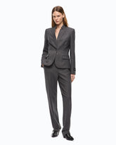 Veste tailleur en laine mélangée - | Pinko