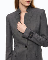 Veste tailleur en laine mélangée - | Pinko