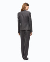 Veste tailleur en laine mélangée - | Pinko