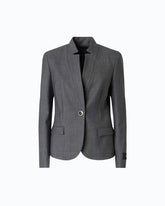 Veste tailleur en laine mélangée - | Pinko