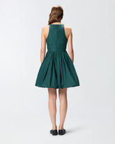 Dress with balloon skirt - | Pinko