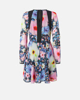 Abito corto georgette floreale - | Pinko