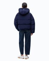 Piumino in tela tecnica idrorepellente - Blu | Pinko