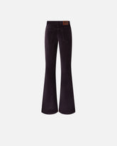 Pantalon flare en velours côtelé - | Pinko