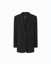 Oversized stretch blazer - | Pinko