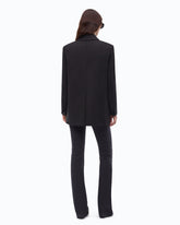 Oversized stretch blazer - Black | Pinko
