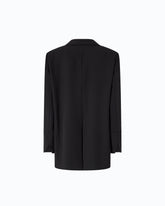 Oversized stretch blazer - Black | Pinko