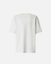 T-shirt con ricamo cuore - | Pinko