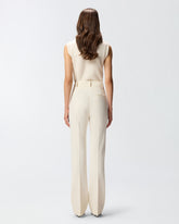 Pantalones skinny con raya planchada - | Pinko