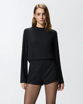 Blusa in crêpe tecnico - | Pinko