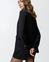 Blusa in crêpe tecnico - | Pinko