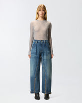 Balloon jeans with zip - | Pinko