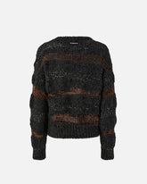 Maglione in jacquard bottonato - | Pinko