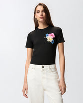 Camiseta estampado floral - | Pinko