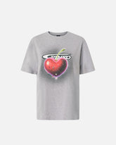 Camiseta jaspeada estampada - | Pinko