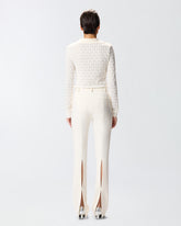 Long slim-fit trousers - | Pinko
