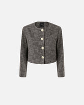 Giacca corta in flanella - | Pinko