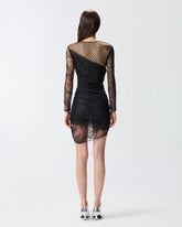 Abito in pizzo effetto patchwork - | Pinko