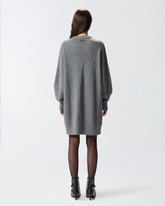 Robe en maille avec col à strass - | Pinko