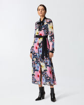 Floral shirt dress - | Pinko