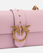 Love Bag One small crossbody bag in leather - Light Pink | Pinko