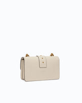 Love Bag One small crossbody bag in leather - White | Pinko