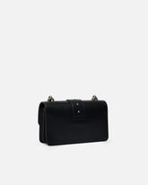 Mała torebka na pasku Love Bag One ze skóry - Czarny | Pinko