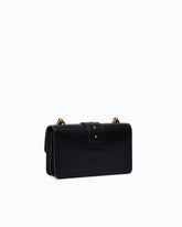 Love Bag One small crossbody bag in leather - Black | Pinko