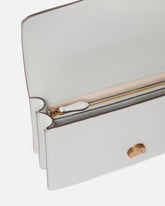 Sac à main moyen Love Bag One en cuir - Blanc crème | Pinko