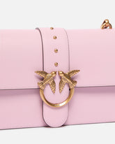 Sac à main moyen Love Bag One en cuir - Rose clair | Pinko
