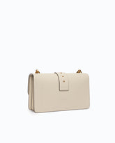 Sac à main moyen Love Bag One en cuir - Blanc | Pinko