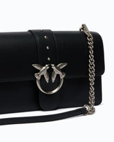 Sac à main moyen Love Bag One en cuir - Noir | Pinko