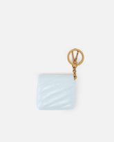 Custodia AirPods Love Bag Puff in pelle lucida - | Pinko