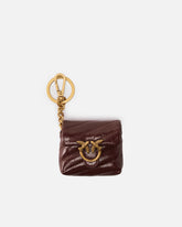 Custodia AirPods Love Bag Puff in pelle lucida - | Pinko