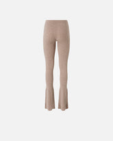 Long flared knit trousers - | Pinko