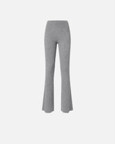 Long flared knit trousers - | Pinko