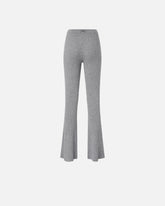 Long flared knit trousers - | Pinko