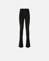 Long flared knit trousers - | Pinko