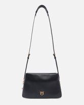 Borsa a tracolla Mini One, Two, Three Bag in pelle - Nero | Pinko