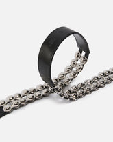 3-cm belt with studs - | Pinko