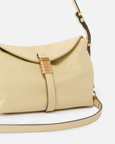 Μικρή δερμάτινη τσάντα ώμου Saddle Bag - | Pinko