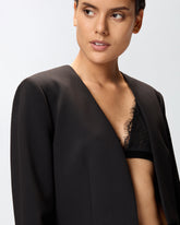 Shrug-style spencer jacket - | Pinko