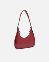 Miss PINKO Mini hobo shoulder bag in shiny leather - | Pinko