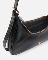 Borsa a spalla hobo piccola Miss PINKO Mini in pelle shiny - | Pinko