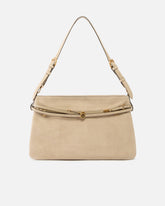 Grand sac porté épaule Belt Bag Big en daim - | Pinko