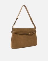 Borsa a spalla grande Belt Bag Big in suede - | Pinko