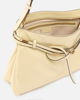 Große Schultertasche Belt Bag Big aus Leder - Gelb | Pinko