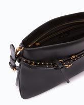 Borsa a spalla grande Belt Bag Big in pelle - Nero | Pinko